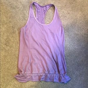 LuLu Lemon lavender tank top